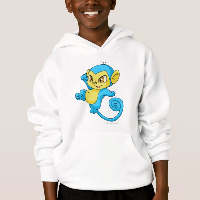 Mynci blått tee (Framsida)