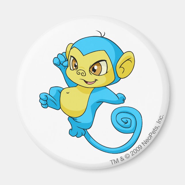 Mynci Blue Magnet (Framsidan)