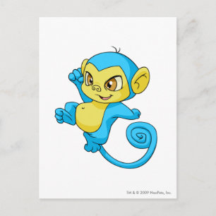 Mynci Blue Vykort