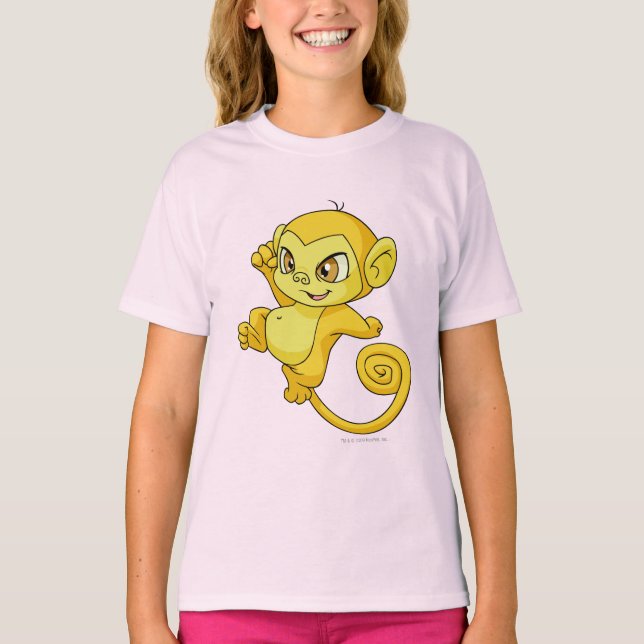 Mynci Gult T-shirt (Framsida)