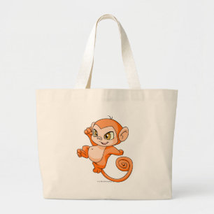 Mynci orange jumbo tygkasse