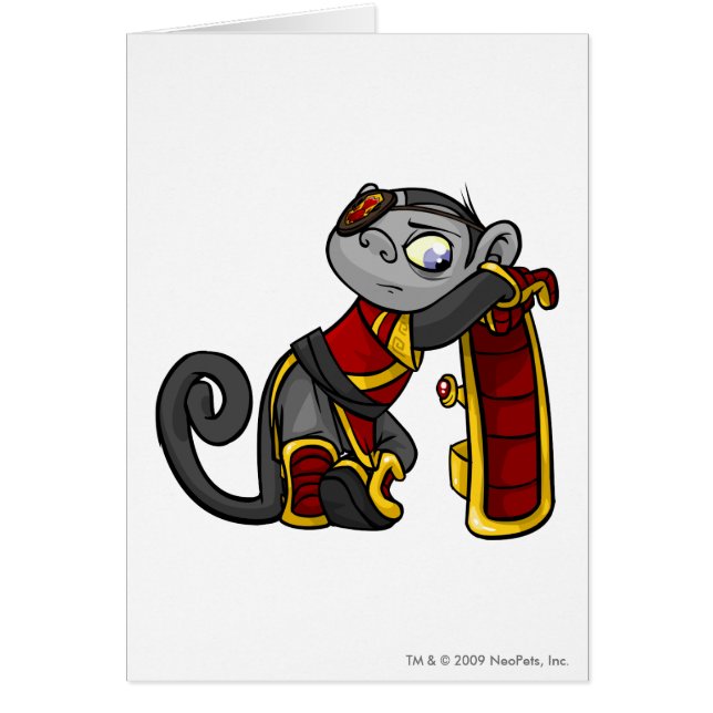 Mynci Shenkuu spelare Hälsningskort (Framsidan)