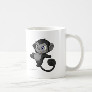Mynci skuggar kaffemugg