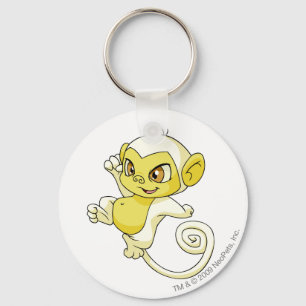 Mynci White Nyckelring