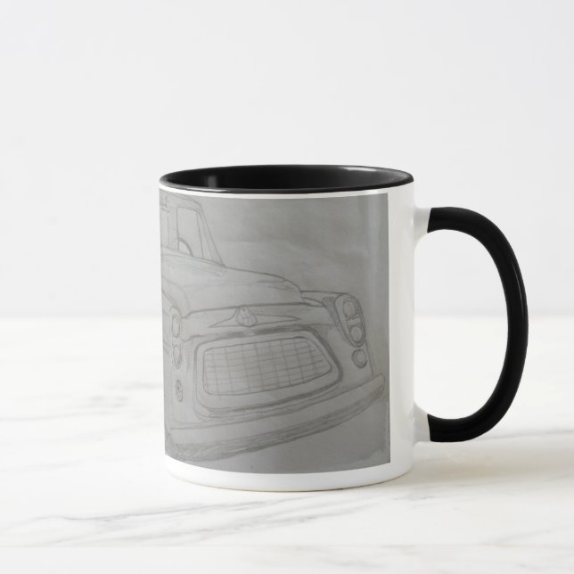 MyndPsyte skissar Mug2 Mugg (Höger)