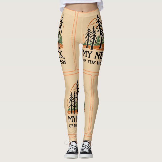 MYNECKOFTHEWOODS LEGGINGS (Framsida)