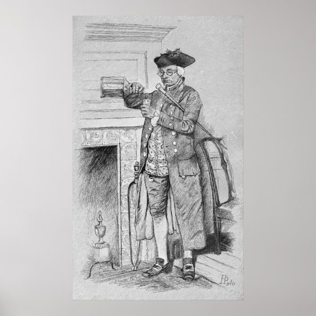 Mynheers morgon Horn Poster (Framsidan)