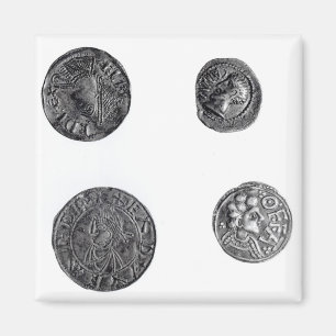 Mynt av Cunobelinus eller Cymbeline Magnet