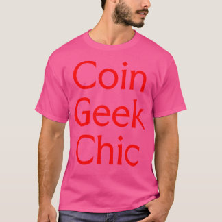 Mynt Geek Chic Myntinsamling T Shirt