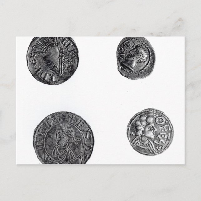 Mynt i Cunobelinus eller Cymbeline Vykort (Framsida)