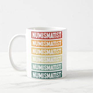 Mynt Kläder-Numismatiker Numismatiker Numismatiker Kaffemugg