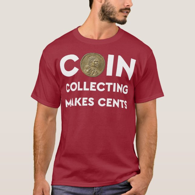 Mynt som samlar in C-celler T som en numismatik Shirt (Framsida)