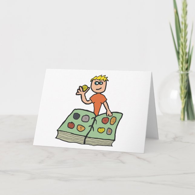 Mynt som samlar in numismatist kort (Framsida)