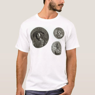 Mynt som visar Henry VIII och Anne Boleyn Tee Shirt