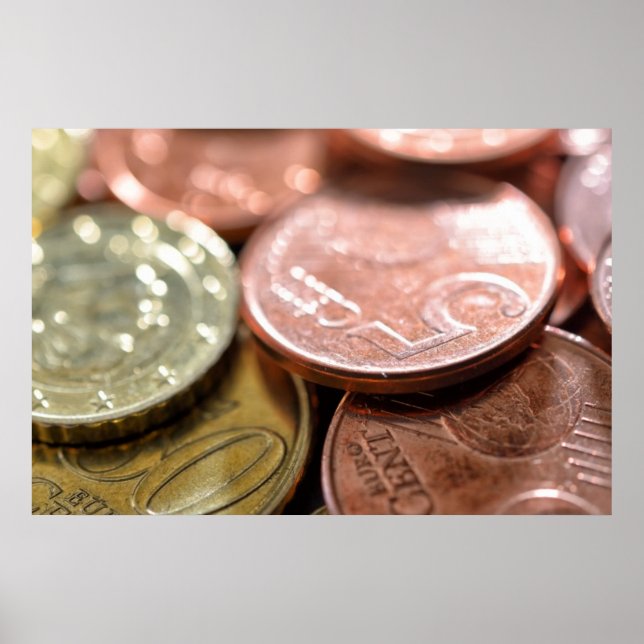 Mynt under solljus poster (Framsidan)