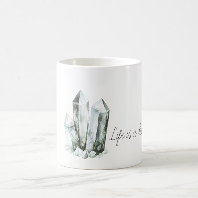 Mynta Aqua Kristaller Dröm Kaffemugg (Center)