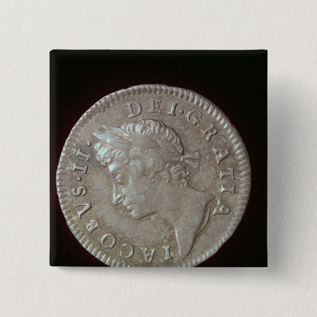 Mynta av James II Knapp (Framsida)