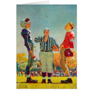 Mynta dugg av Norman Rockwell OBS Kort