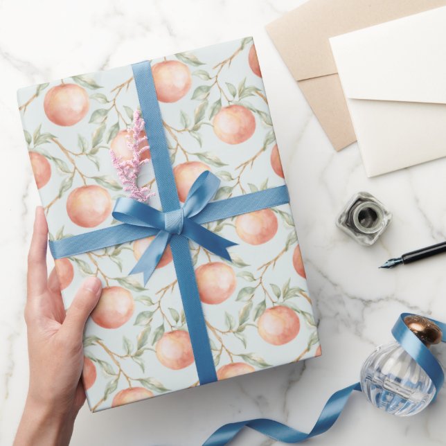 Mynta Persika Grapefrukt Födelsedag Presentpapper (Gifting)