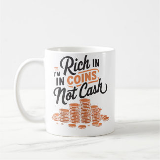 Mynthandlare Numismatiker Numismatik Mynthandlare Kaffemugg