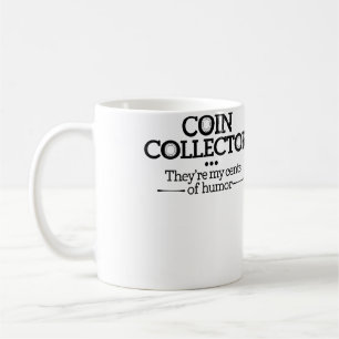 Mynthyllare Det är min cents humor Mynthyllning Kaffemugg