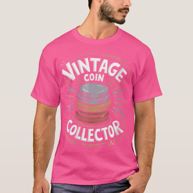 Myntinsamlare Myntsamling Och Numismatiker T Shirt (Framsida)