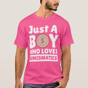 Myntsamlande Numismatiker Myntsamlare Gammalt Mynt T Shirt