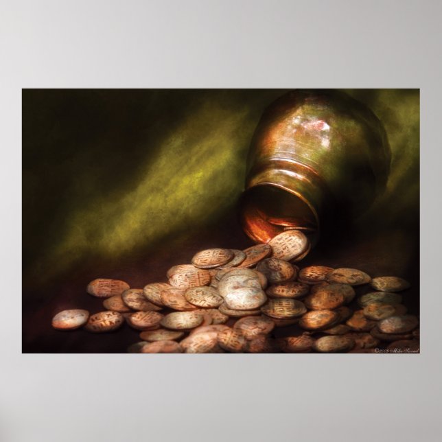 Myntsamling - hobby - Treasure Quest Poster (Framsidan)