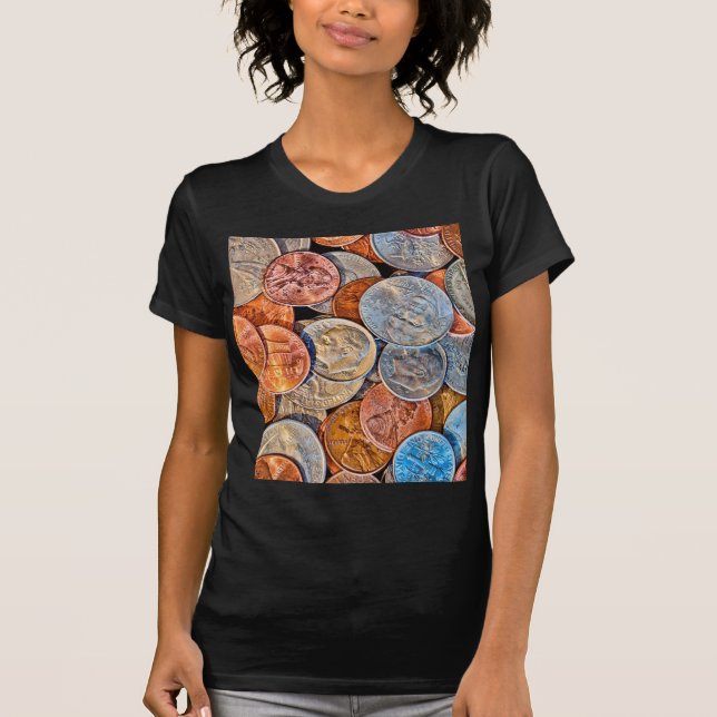 myntvaluta t-shirt (Framsida)