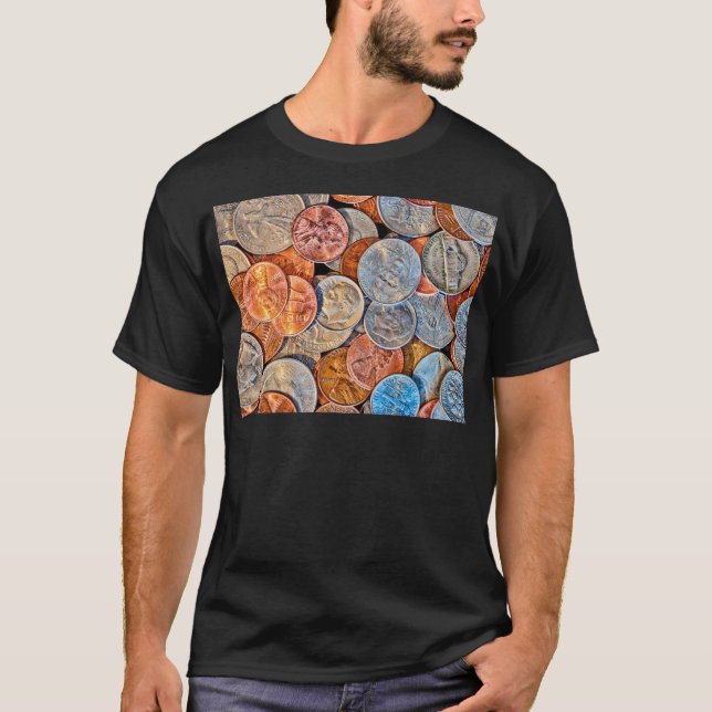 myntvaluta tee (Framsida)