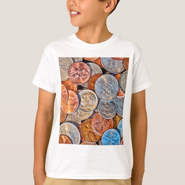 myntvaluta tee shirt (Framsida)
