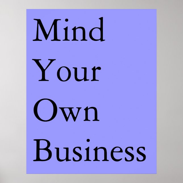 MYOB POSTER (Framsidan)