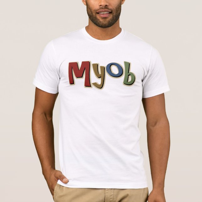 MYOB T-SHIRT (Framsida)