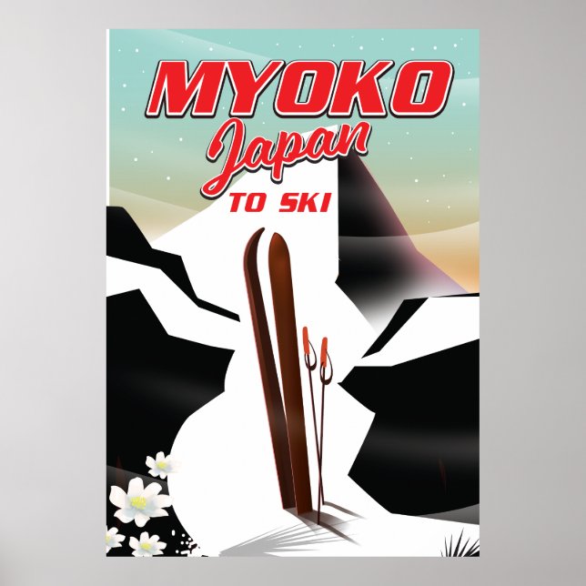 myoko japan skidposter poster (Framsidan)