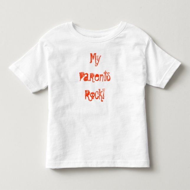 MyParentsRock! T-shirt (Framsida)