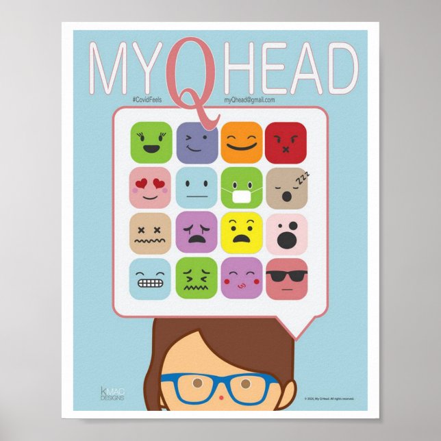 MyQHead Poster (Framsidan)