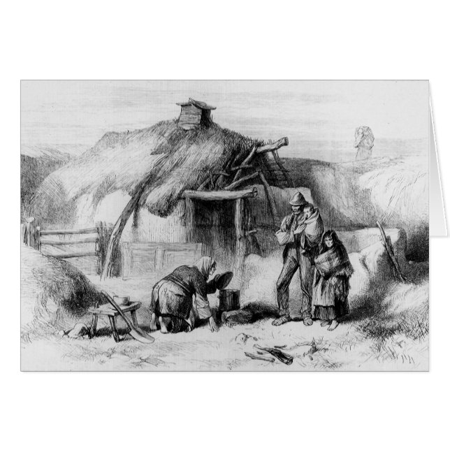 Myr-Trotters kabin Hälsningskort (Framsidan Horizontal)