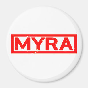Myra Frimärke Magnet