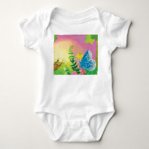Myra, snigel och Chapman's blå fjäril T Shirt