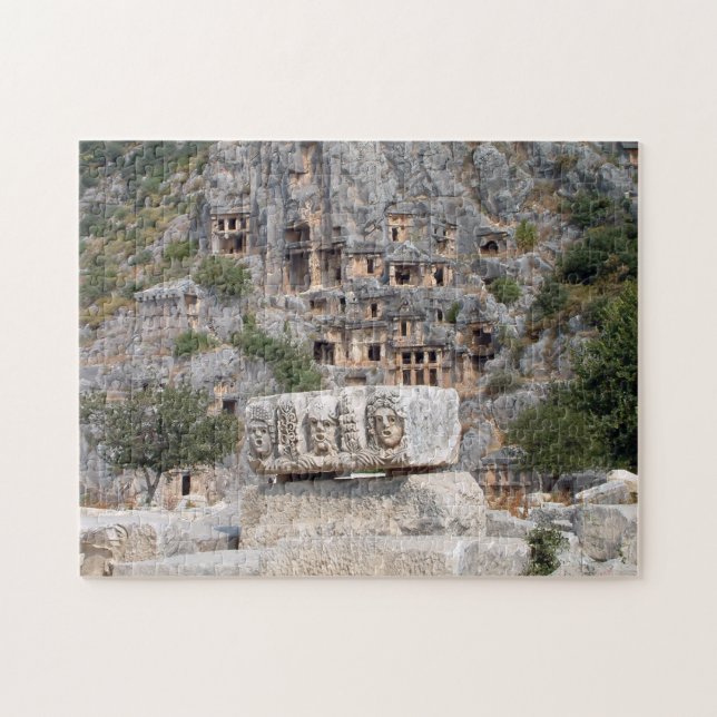 Myra Sten Grav - Turkiet (Unesco) Pussel (Horisontell)