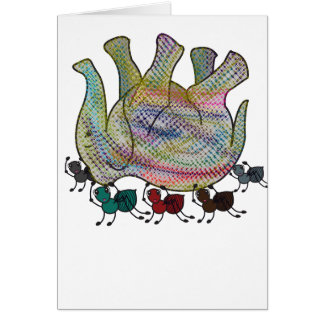 Myra vs elefant hälsningskort