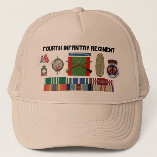 Myribbons det 2BN4. infanterit Regiment NCO, Truckerkeps