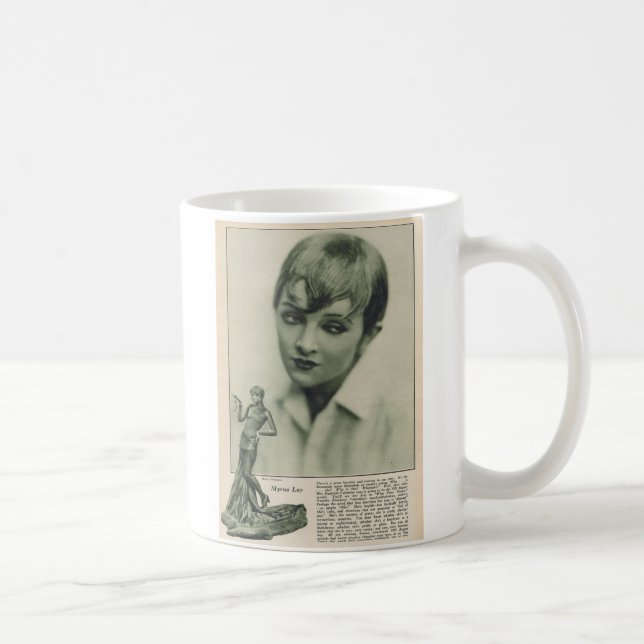 Myrna Loy 1925 Kaffemugg (Höger)