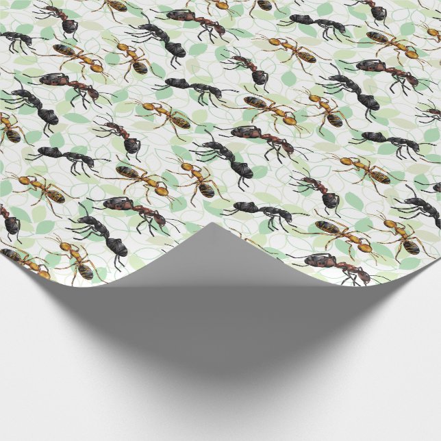 Myror Insekter Bugs Inpackningspapper Presentpapper (Hörn)