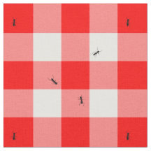 Myror på Gingham kontrollerar Lifesize