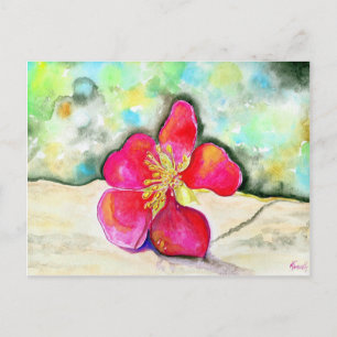 MyRosa Flower Watercolor Vykort