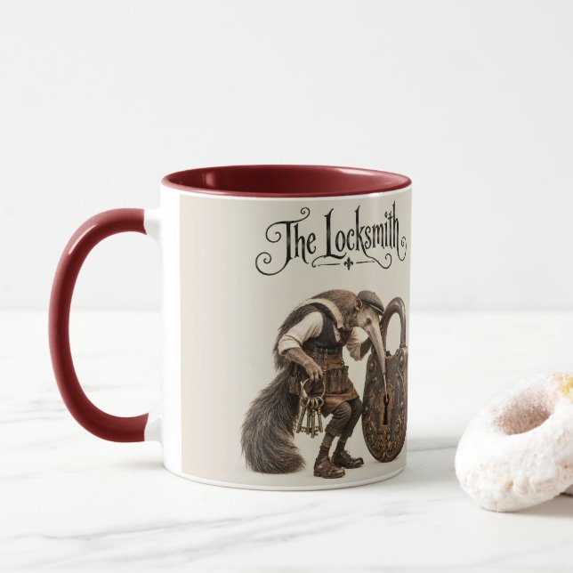 Myrpiggslåssmed Mugg (Med munk)