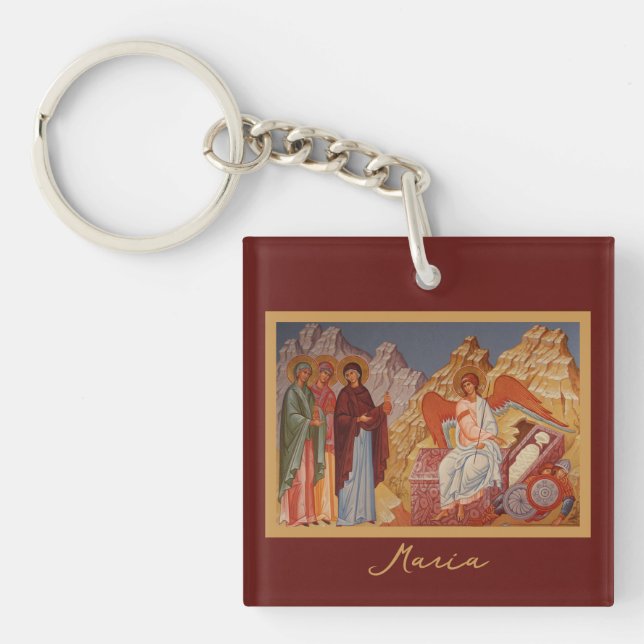 Myrrh Bearing Women l Orthodox Icon l Personalize (Framsidan)