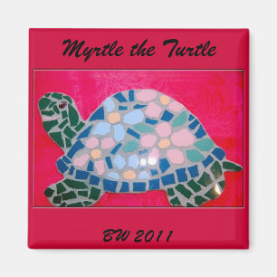 Myrten sköldpaddamagneten magnet