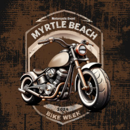 Myrtle Beach Bike Week Vår Rally 2024 T Shirt